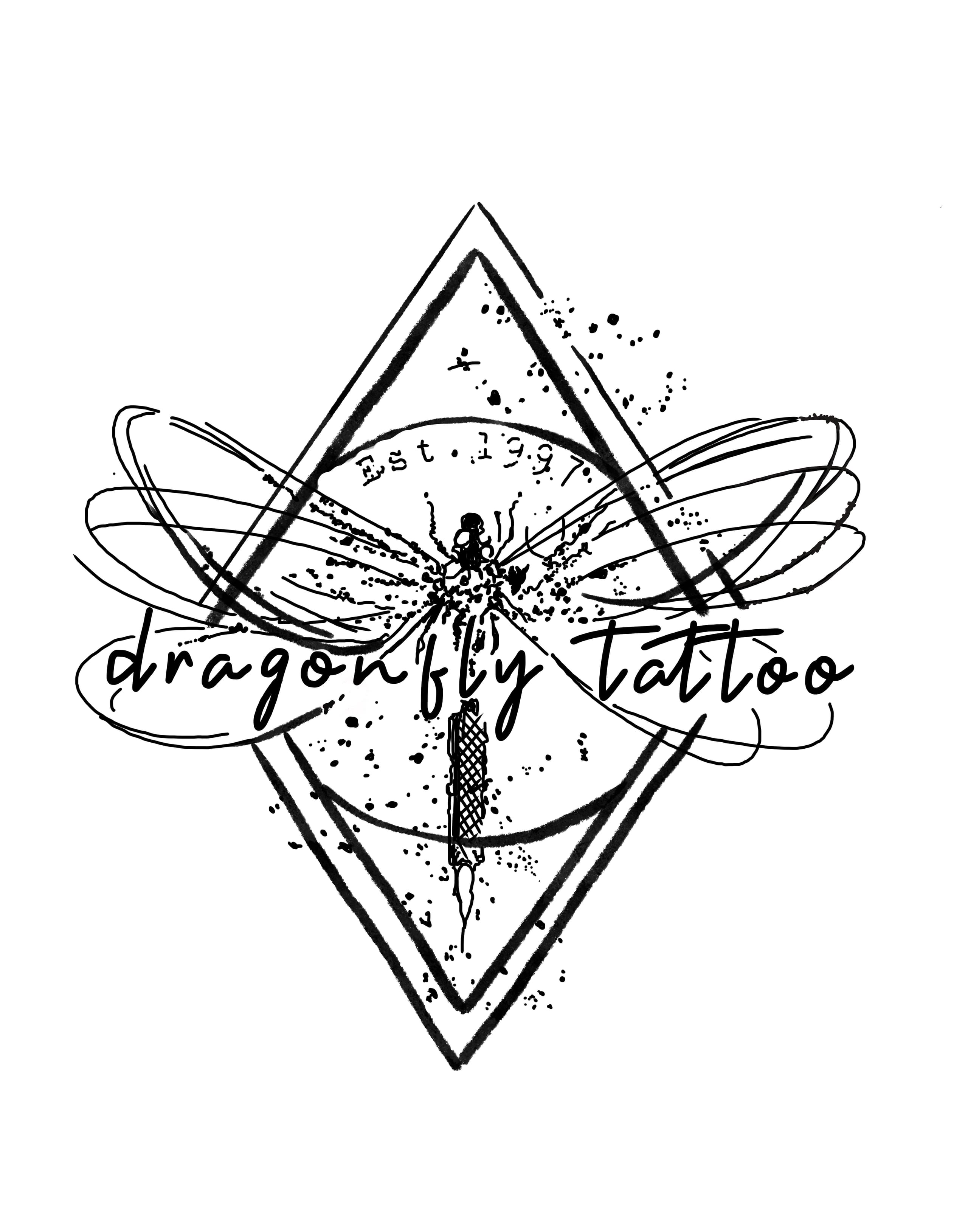 Kathy Butner, apprentice at DragonFly Tattoo Studio